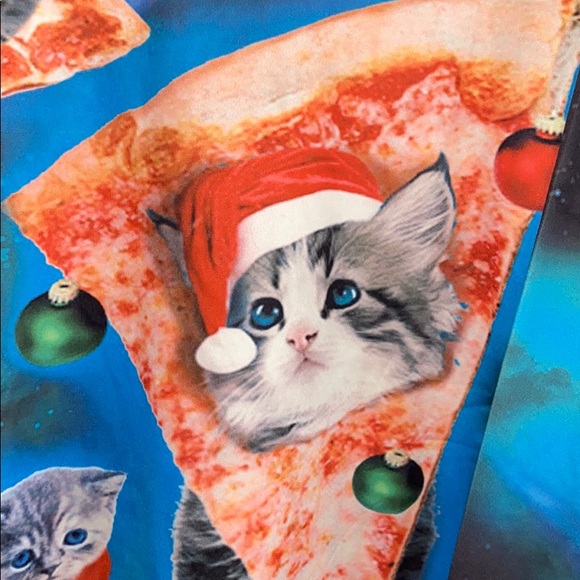 cat pizza sweater
